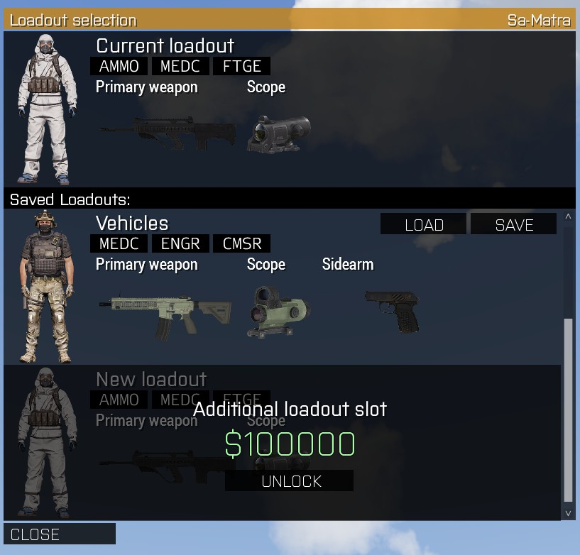 Custom Loadouts